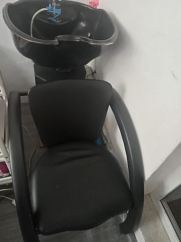 goyercin yemi: Peşəkar salon üçün yuma bölməsi və kreslo komplekti - Komplekt: saç — 1