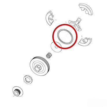 gun: Opruga kvačila – spiralna (savitljiva zatezna žica) - Namena: deo — 2
