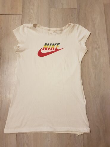 Majice i topovi: Nike, S (EU 36), bоја - Bela