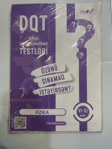 Digər: Hədəf nəşrləri fizika 6-11-ci sinif dərsi qiymətləndirmə testləri