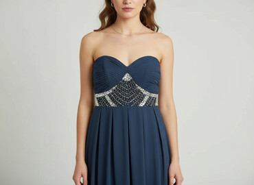 sukienki na wesele rozkloszowane z koronką: TFNC London, Sukienka damska, rozmiar S