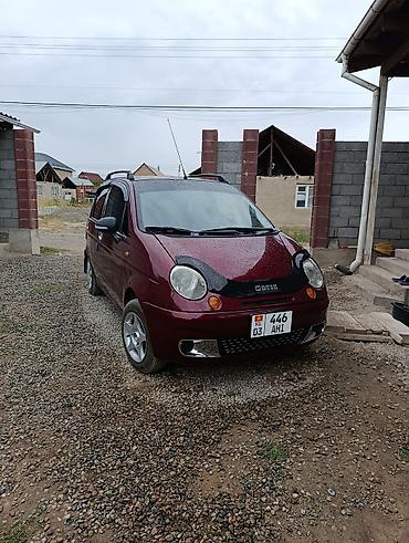 урал матасыкыл: Daewoo Matiz: 2007 г., 0.8 л, Кол менен иштөөчү, Бензин, Хетчбек — 4