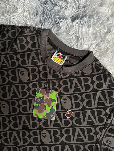 pull and: Мужская футболка, M, Новый, цвет - Коричневый, Платная доставка — 3