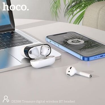 hoco ew 07: Hoco AirPods DES88 😍 Xüsusiyyətlər və Parametrlər 🔆 Bluetooth: V5.0