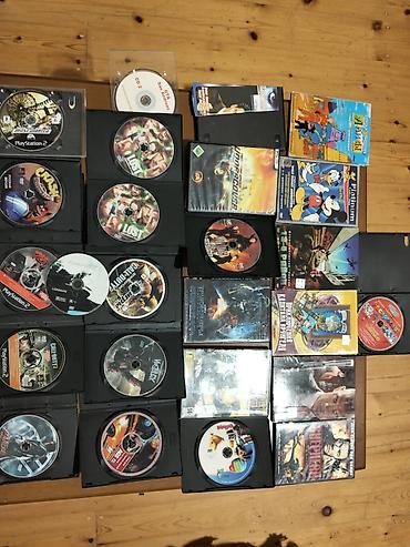 cd disk: Böyük CD/DVD kolleksiyası – musiqi, proqram, film və oyun diskləri — 2