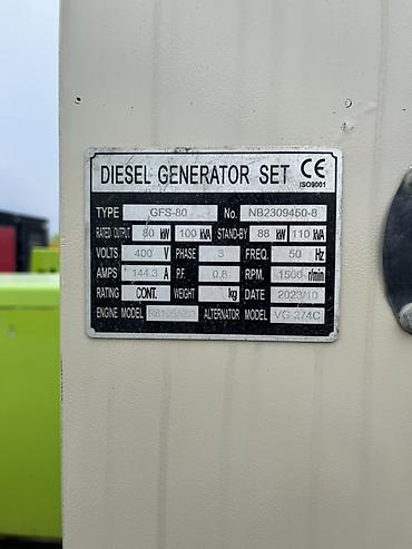 acar seti: Satış, İşlənmiş, Dizel, Generator, GenPower, Pulsuz çatdırılma, Kredit yoxdur — 4