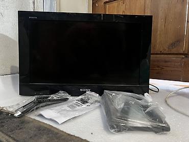 samsung тв: Телевизор Sony Bravia, компактный ЖК-экран примерно 19–22". Черная — 1