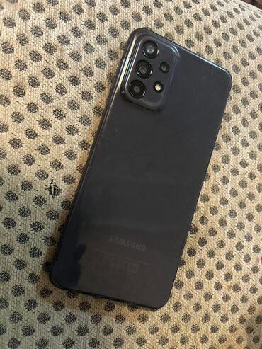 samsung nausnikleri: Samsung Galaxy A23, 64 GB, rəng - Göy, Zəmanət, Barmaq izi, Face ID