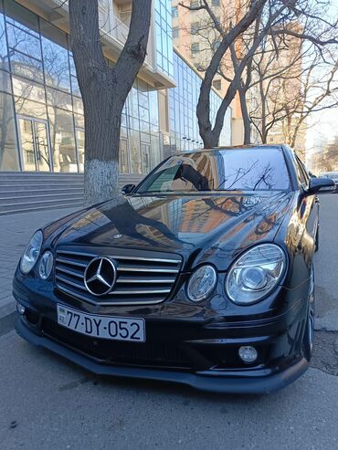 mercedes qiymetleri: Mercedes-Benz E 500: 5 л | 2002 г. Седан