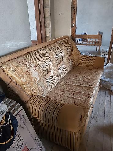 mebel divan kreslo: İşlənmiş, Klassik divan, Divan, Bazasız, Açılan — 1