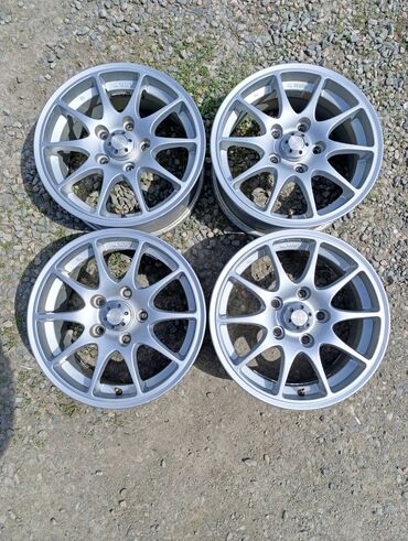 Диски: Литые Диски R 15 Комплект, Б/у — 2