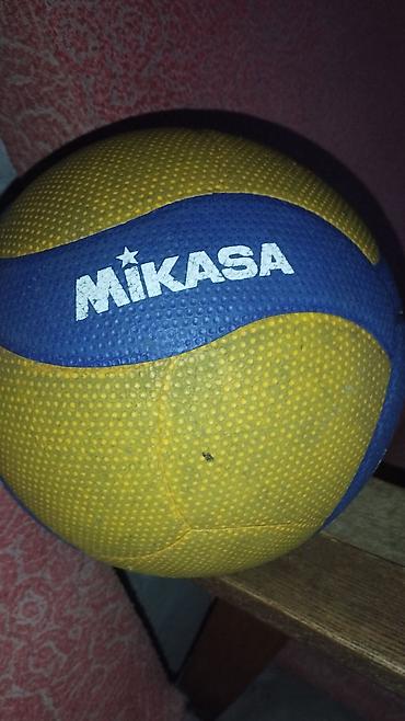 тенис настольный: Волейбольный мяч Mikasa, двухцветный (желто‑синий).( есть немного — 1
