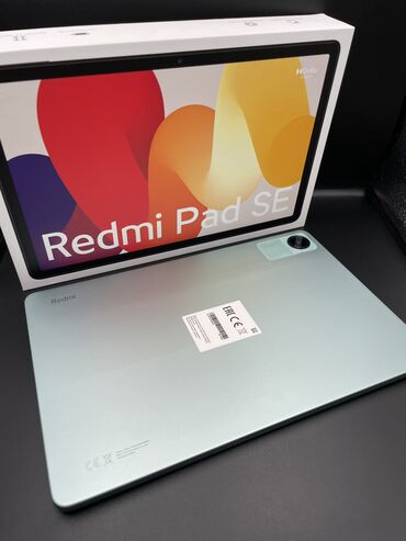 планшет redmi pad: Планшет, Xiaomi, память 128 ГБ, 10" - 11", Wi-Fi, Б/у, Классический цвет - Зеленый