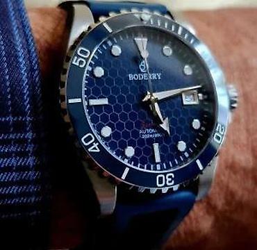 Ručni satovi: Boderry BDA007T SEATURTLE OCEAN - 40mm - Plava - Titanium — 14