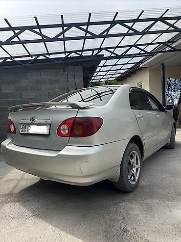 e6 3: Toyota Corolla: 2002 г., 1.8 л, Автомат, Бензин, Седан — 5