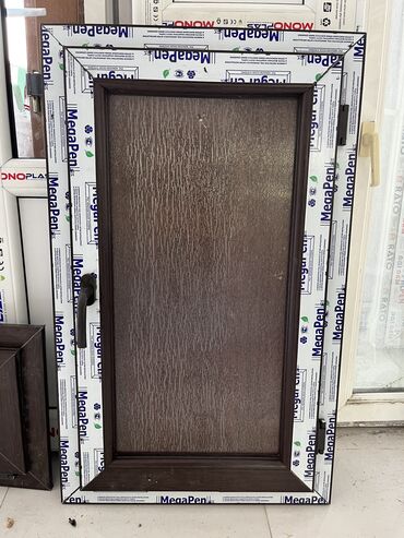 Plastik pəncərələr: Yeni İkiqat şüşə paketi Plastik pəncərə, Еni: 50 sm, Uzunluğu: 100 sm, Pulsuz quraşdırma — 6