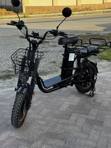 электро самокат: Электрдик велосипеддер