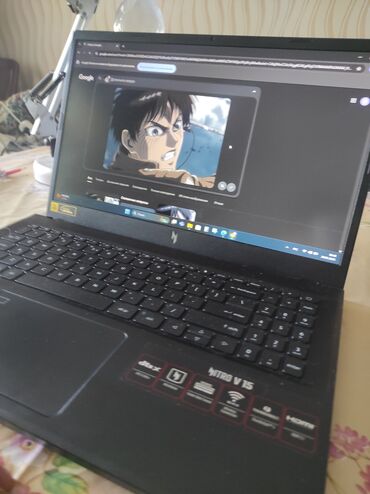 ноутбуки core i5: Ноутбук, Acer, 16 ГБ ОЗУ, Intel Core i5, 15.6 ", Игровой, память NVMe SSD