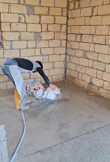 Beton işləri: Beton kəsən beton kəsimi beton kəsmə deşmə işləri beton deşən hər növ — 2