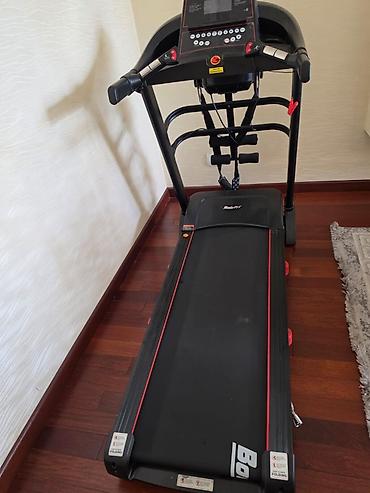 BoraFIT qaçış trenajoru - Elektrikli qaçış yolu, geniş qaçış səthi