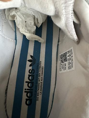 бут кийим кышкы: Эркектердин кроссовкасы, 42.5, Adidas Originals, Жаңы, түсү - Ак, Өзү алып кетүү, Акылуу жеткирүү — 4