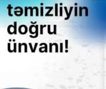 Təmizlik: Təmizlik | Evlər | Ümumi təmizlik — 1