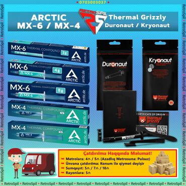 Elektron kitablar: 💯Thermal Paste Arctic "BU ORIGINALDIR" 😔Tap.az da UCUZ OLANLAR
