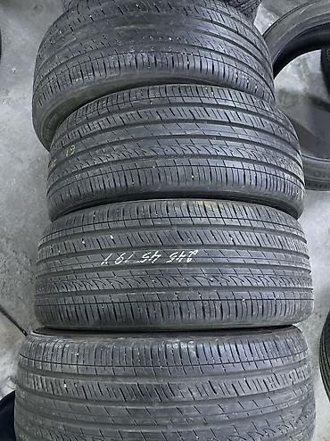 Шины 245 / 45 / R 19, Лето, Б/у, Комплект, Легковые, Корея at lalafo.kg Шины 245 / 45 / R 19, Лето, Б/у, Комплект, Легковые, Корея