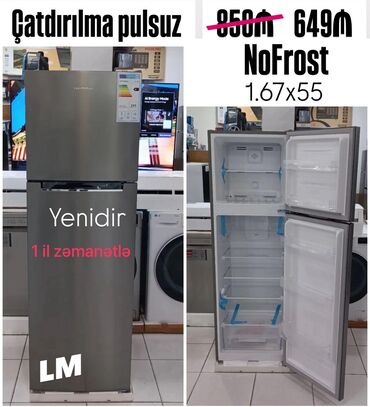 Meyvə və tərəvəz qurudan aparatlar: Yeni 2 qapılı Hoffman Soyuducu Satılır, rəng - Boz