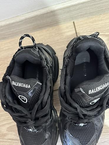 42 5: Кроссовки, 38, Balenciaga, Б/у, цвет - Черный, Самовывоз — 5