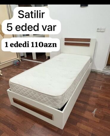 tek adamliq carpayi: Təknəfərlik çarpayı, Matras ilə