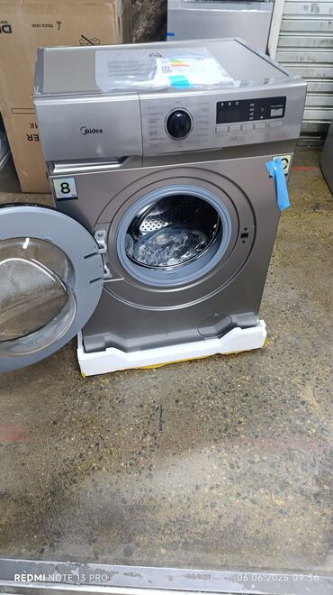 Стиральные машины: Стиральная машина Midea, Новый, Автомат, До 9 кг, Компактная — 10