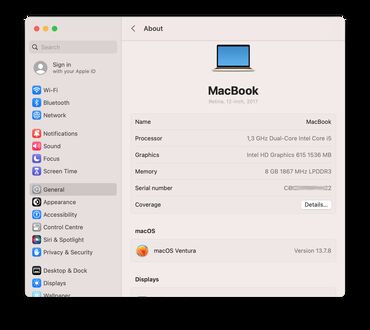 Apple: Intel Core i5, 8 GB OZU, 12 " — 11