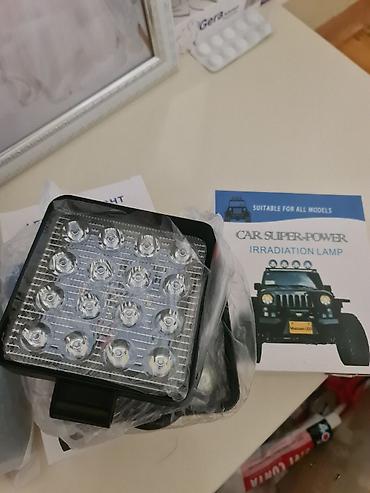 ekskavator: CAR SUPER-POWER “Irradiation Lamp” – LED proyektor işıq - Tətbiq — 1