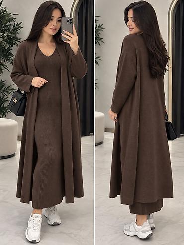 фартук для кухня: Костюм с юбкой, Модель юбки: Прямая, Макси, Все размеры — 7