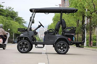 Microcar: Qolf kar – 4 nəfərlik, yüksək klirensli, tam ölçülü dam və küləkşşəsi — 9