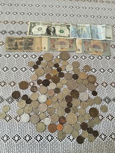 1 dollar alanlar: Kolleksiya üçün müxtəlif ölkələrin köhnə pulları - Kağız pullar: - — 1