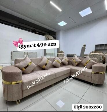 Sifarişlə divanlar: Künc divan, Qonaq otağı üçün, Parça, Bazalı, Açılan, Kitab — 20
