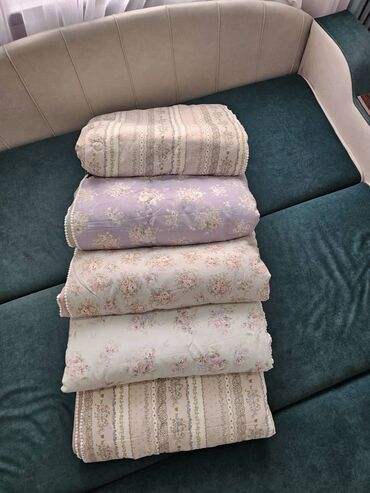 Комплекты постельного белья: Муслиновые постельное белье с нежными цветочными принтами - Материал — 14