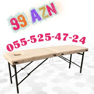 bakida tibbi masaj kurslari: ♦️ Massaj stolu ( Qatlanan )♦️ ⏺ 99 AZN ⏺ dözümlü məhsuldur 170 kq