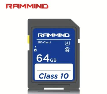 data kart: RAMMIND SD kartı 64 GB yaddaş tutumu təklif edir, bu da onu müxtəlif