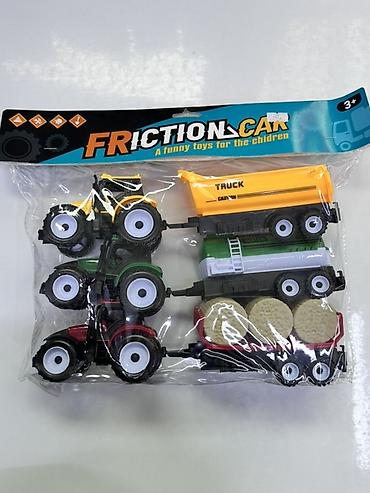 Набор игрушечных тракторов с прицепами Friction Car - Тип