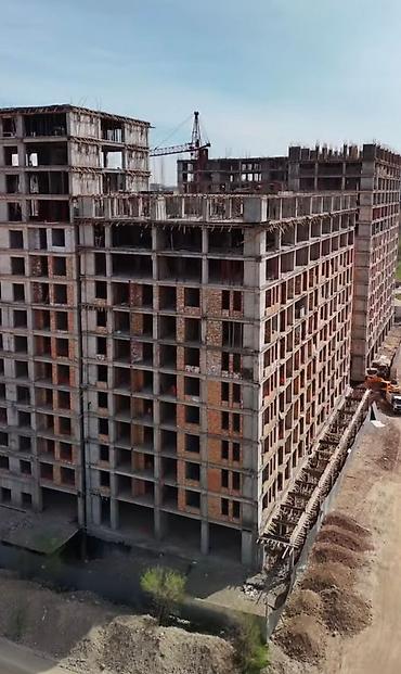 под сдачу: 3 комнаты, 80 м², Ала-Арча ТРЦ Элитка, 11 этаж, ПСО (под самоотделку) — 6