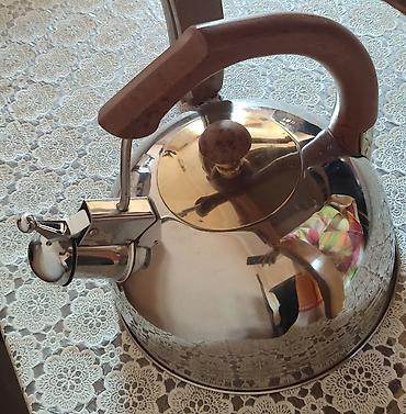 çaydan satışı: Çaydan satılır,materialı qaralmayandir nerjdir, 2litre qeder tutumu — 1