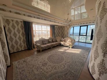 сдаю квартиру на долгий срок в аламедине: 2 комнаты, 102 м², Элитка, 9 этаж, Евроремонт