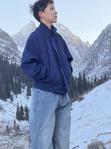 Бомберы: Бомбер, Осень-весна, Оверсайз, XL — 5