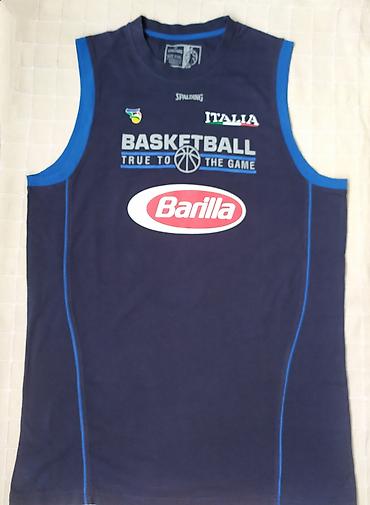 versace majca: Original "SPALDING" Italia Plavi Košarkaški Dres - XXXL Original — 7