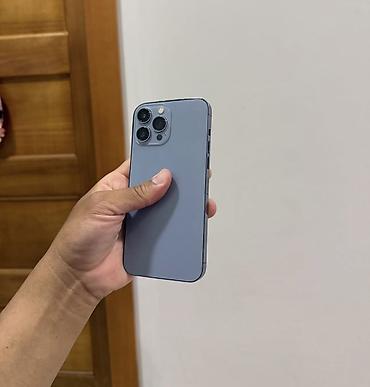 iphone 13 2 ci el: IPhone 13 Pro, 128 GB, Sierra Blue, Zəmanət, Simsiz şarj, Face ID — 4