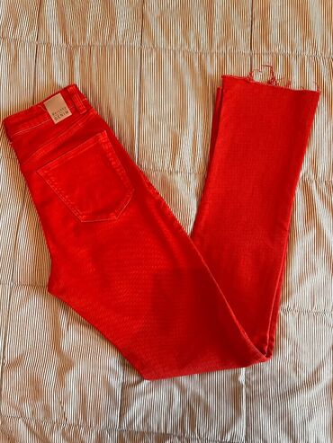 Hicab: Şalvar, Bershka, XS (EU 34), rəng - Qırmızı