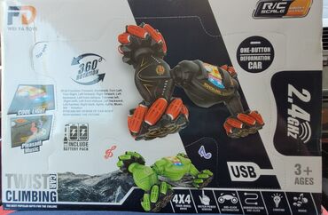 Dečiji električni automobili: Twist Climbing RC Car 360 Auto na daljinski 360 Materijal — 8